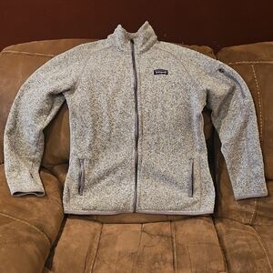Patagonia Gray Better Sweater Full Zip Women's Large